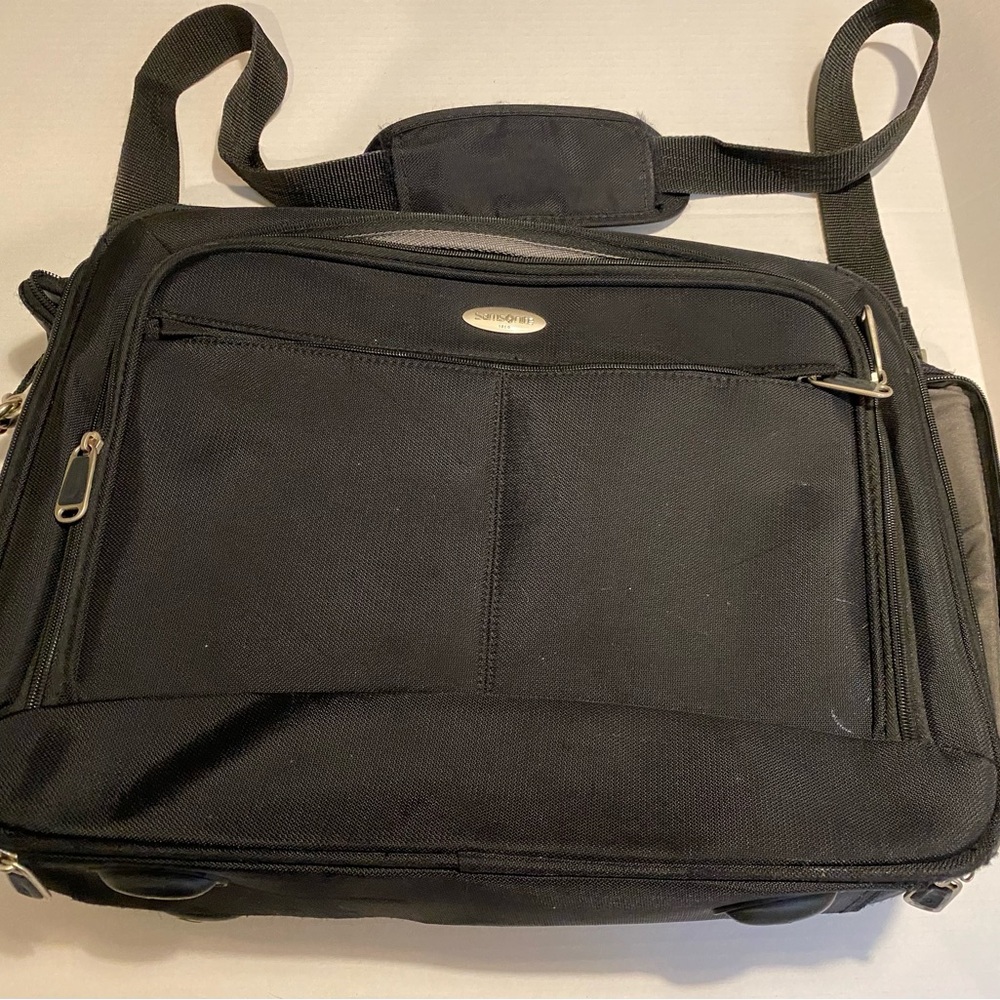 Samsonite Black Canvas Laptop Bag